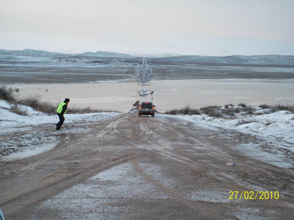 По дороге.<br />Между Малайсарами и Тасмурыном.
