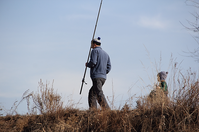 Ловля османа на реке Каскеленка