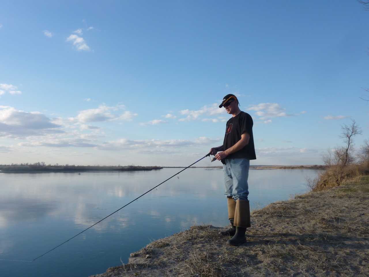 Со спиннингом на реке Или в поисках жереха