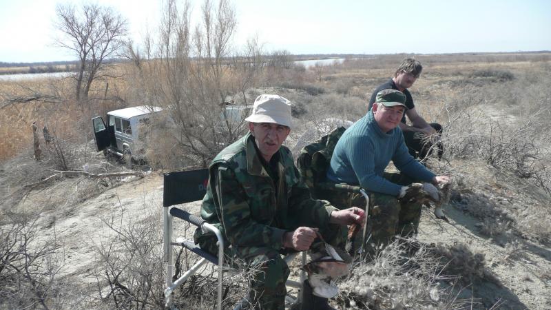 Охота на уток.