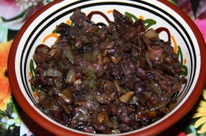 Перепела в беконе